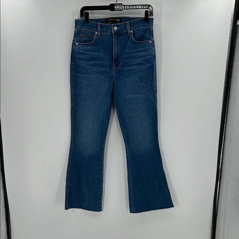 Veronica Beard Women's Carson Ankle Flare Jeans - Serendipity - 30 - NWT